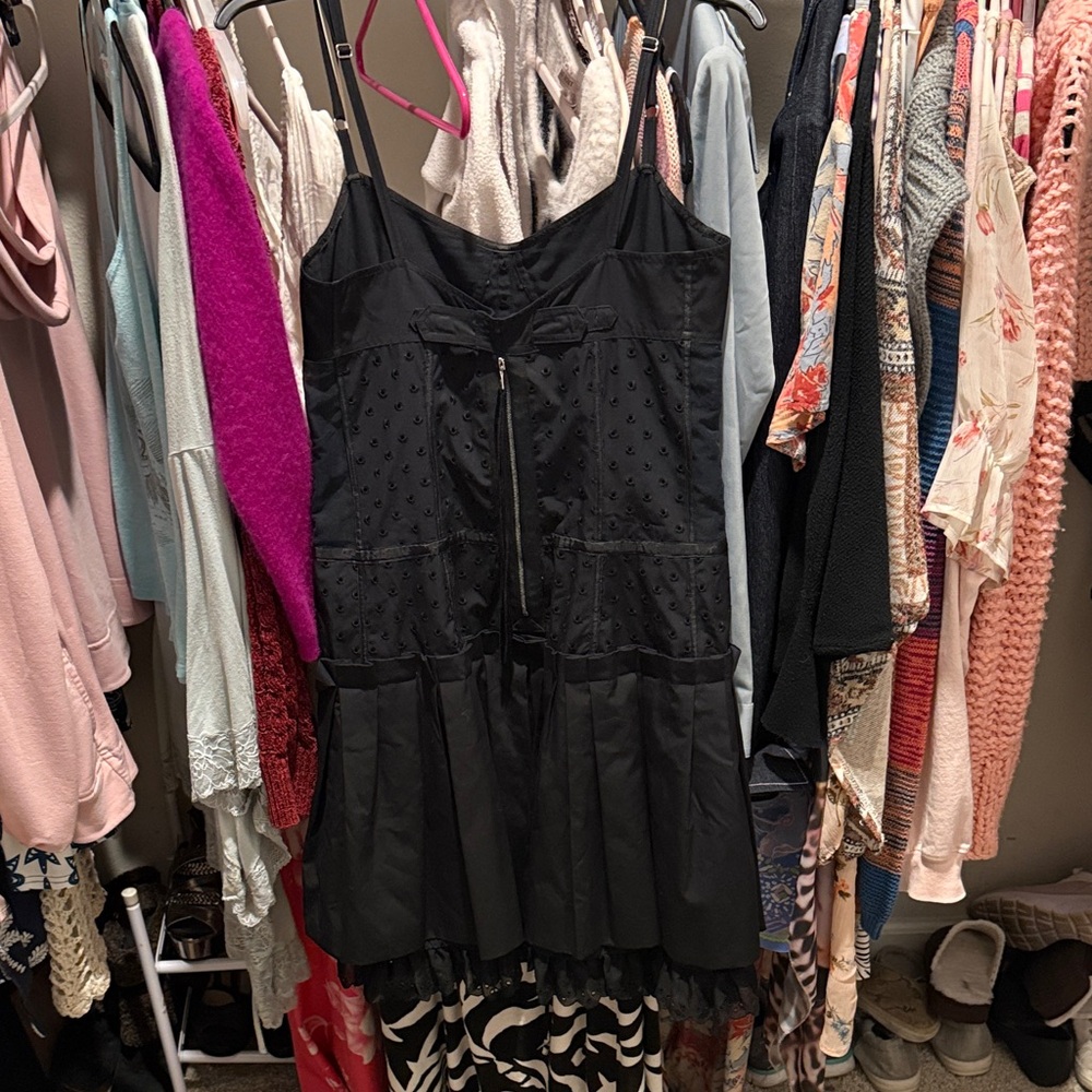 Marc Jacob’s dress black with button up
